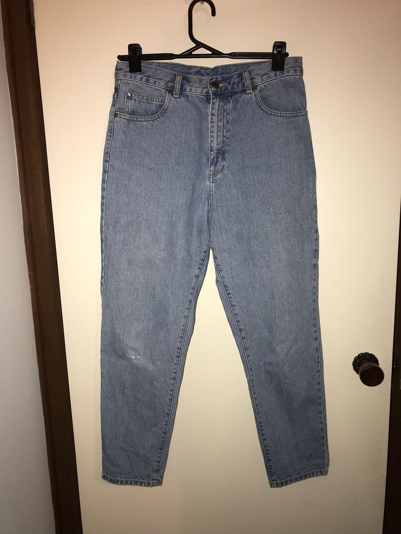 mom jeans size 12