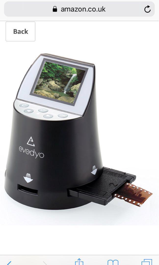 Evedyo E10 PRO Film to Digital Converter (7-in-1) – Slide Scanner Converts  35mm, 8mm, Negatives  More – Quick  Easy Operation – Digitize Old  Memories to High-Definition 22MP Images, Photography, Photography