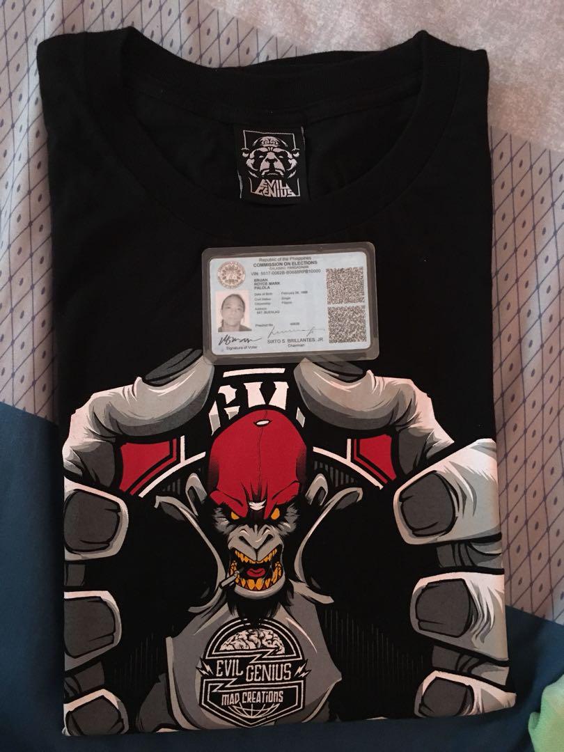 Evil Genius Queso Men S Fashion Clothes On Carousell