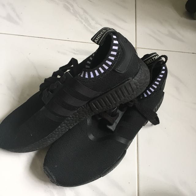 adidas japan triple black