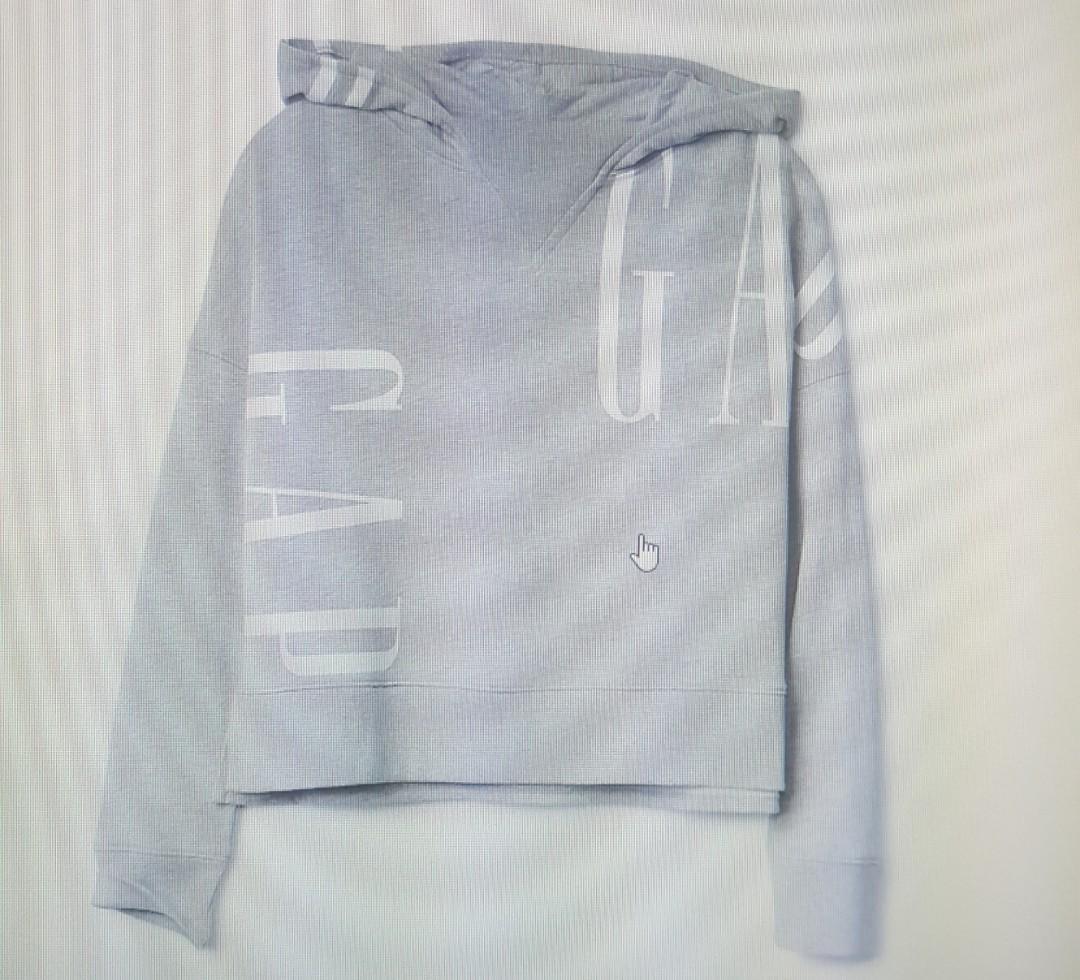 gap logo remix hoodie