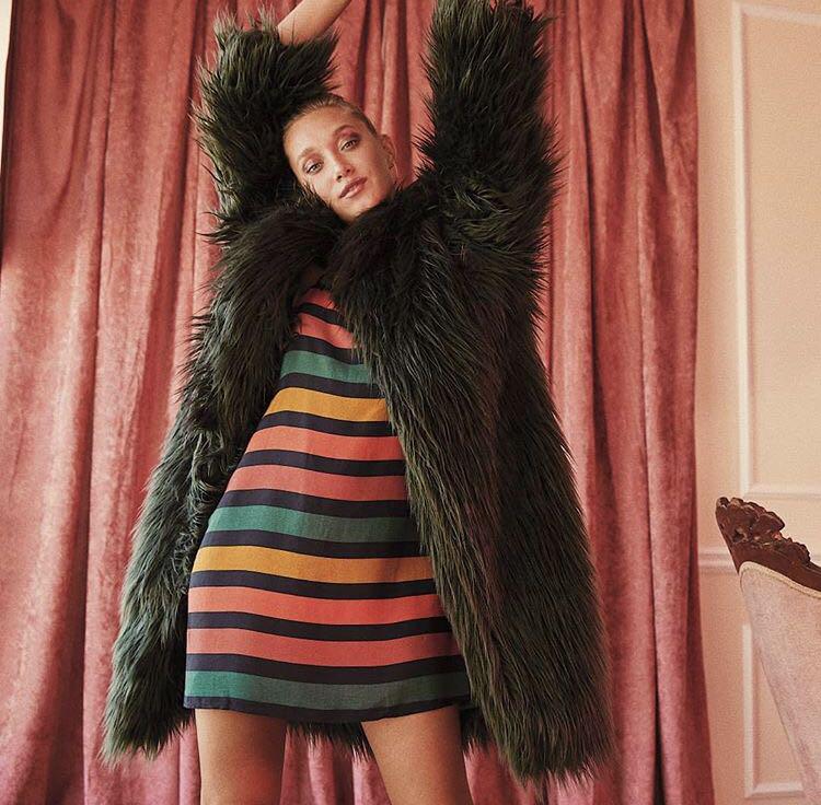 Glassons faux fur coat Women s Fashion Clothes on Carousell