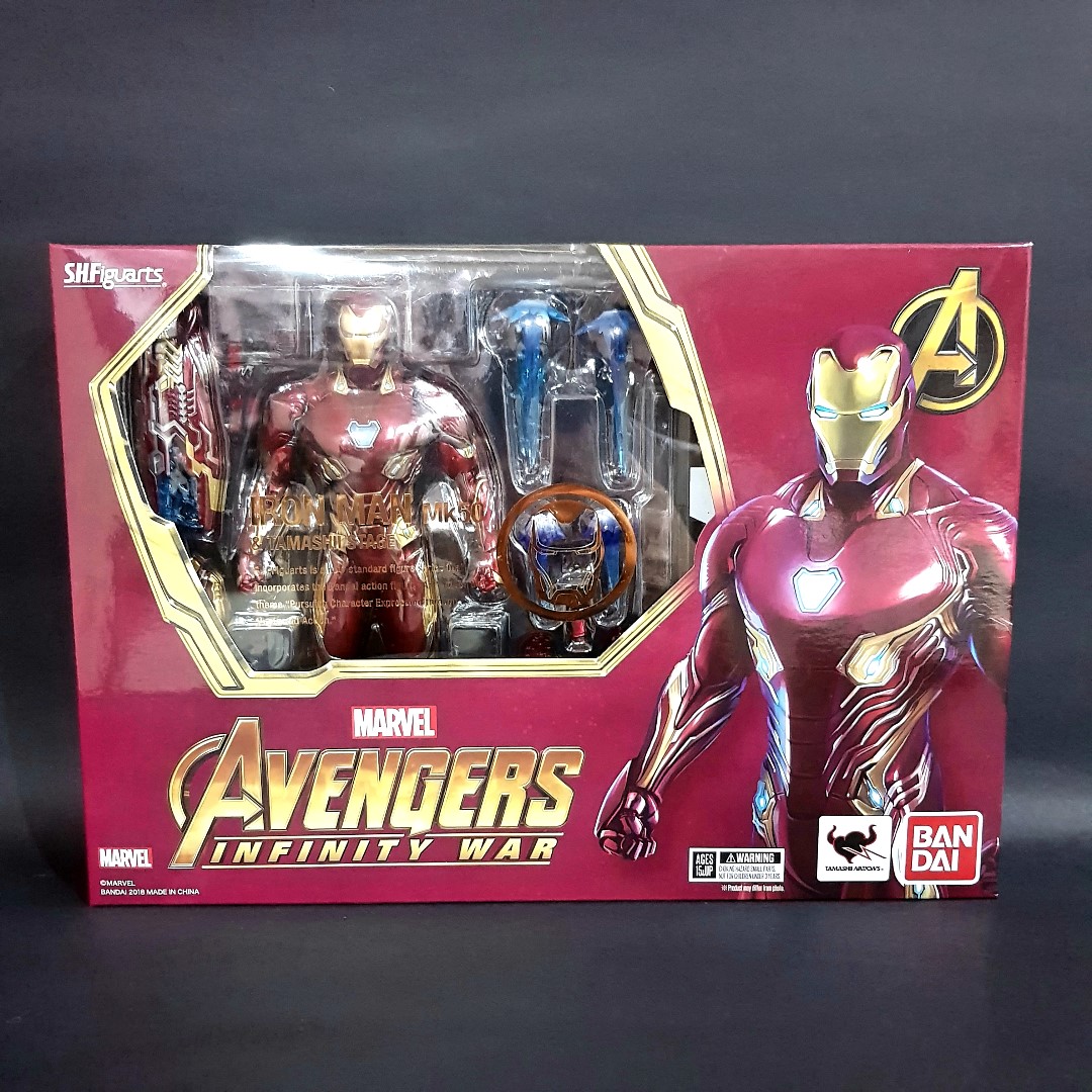 iron man mark 50 avengers infinity war sh figuarts