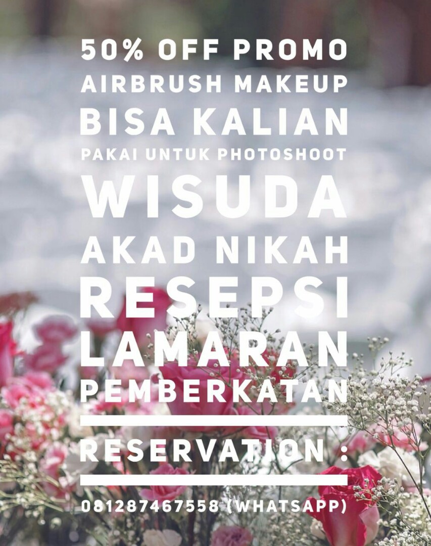 Jasa Makeup Kesehatan Kecantikan Rias Wajah Di Carousell