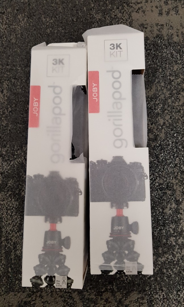 Joby Gorillapod 3k Kit w Ballhead, Photography, Photography Accessories ...