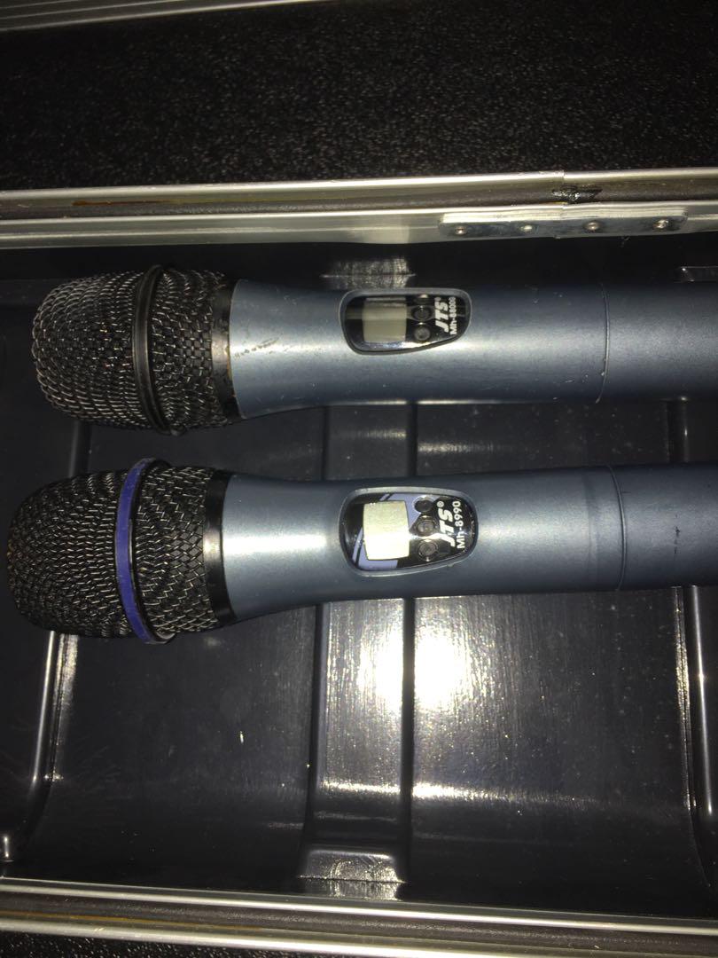JTS Wireless microphone, Audio, Microphones on Carousell