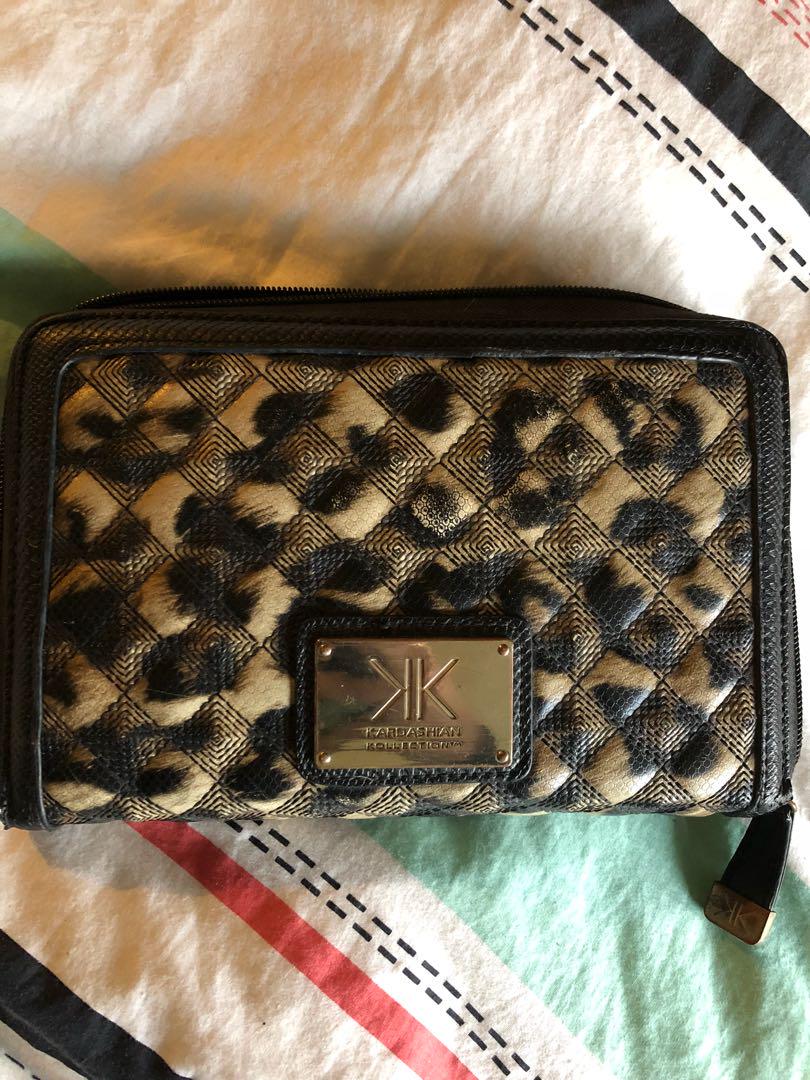 Kardashian Kollection travel wallet Women s Fashion Bags