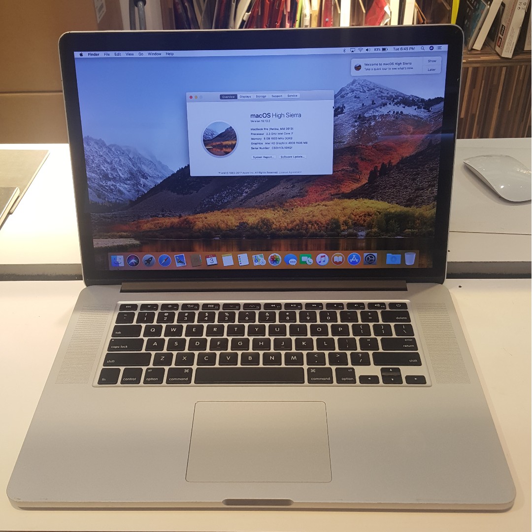 Macbook Pro Retina Mid 2012 15inch Electronics Computers Laptops On Carousell