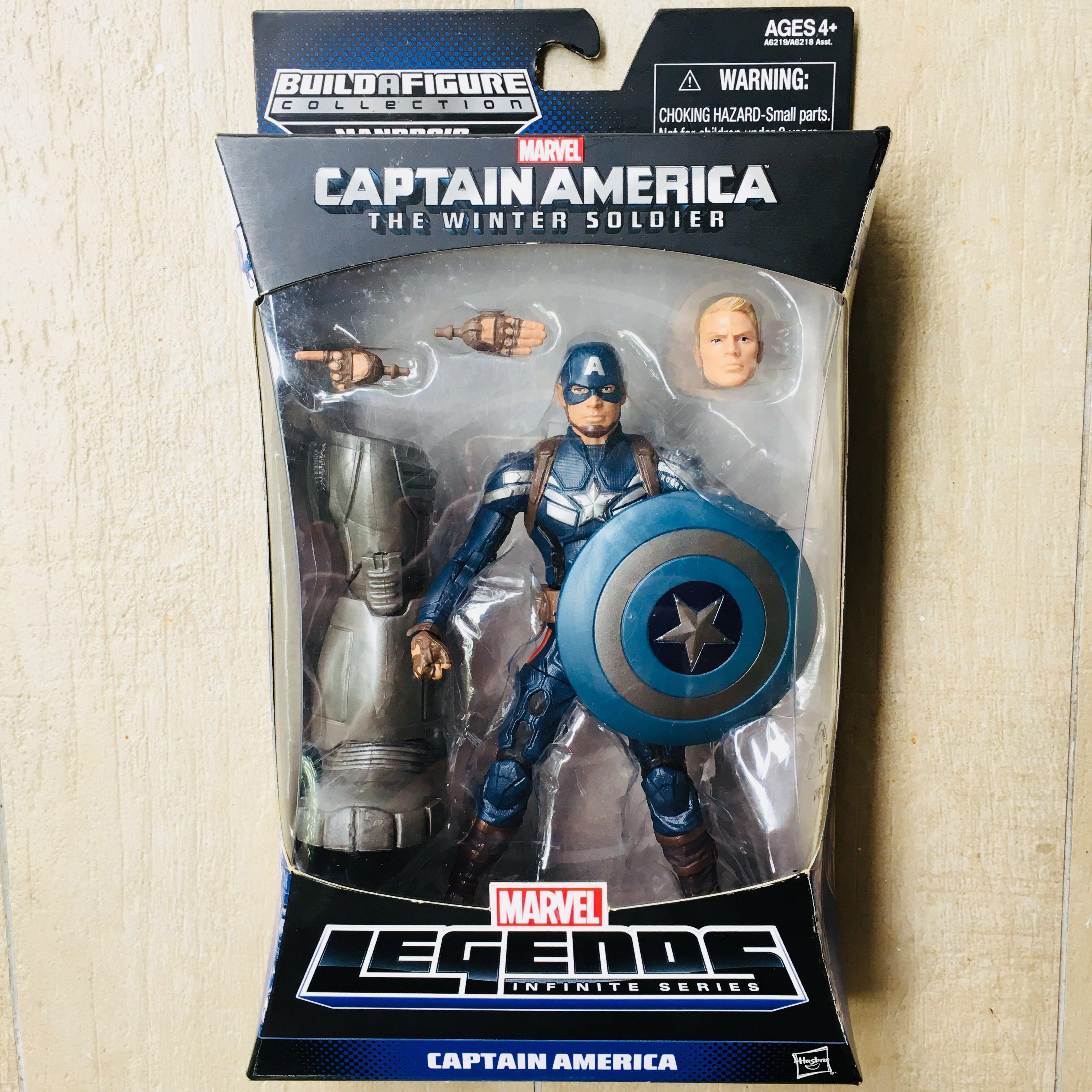 Marvel Legends Captain America The Winter Soldier Movie 6 7 Inch Hasbro Action Figures Avengers Civil Infinity War