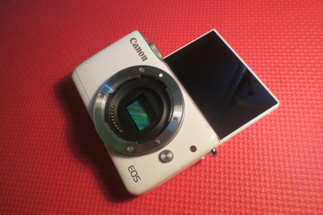 mirrorless canon eos m10 white matot