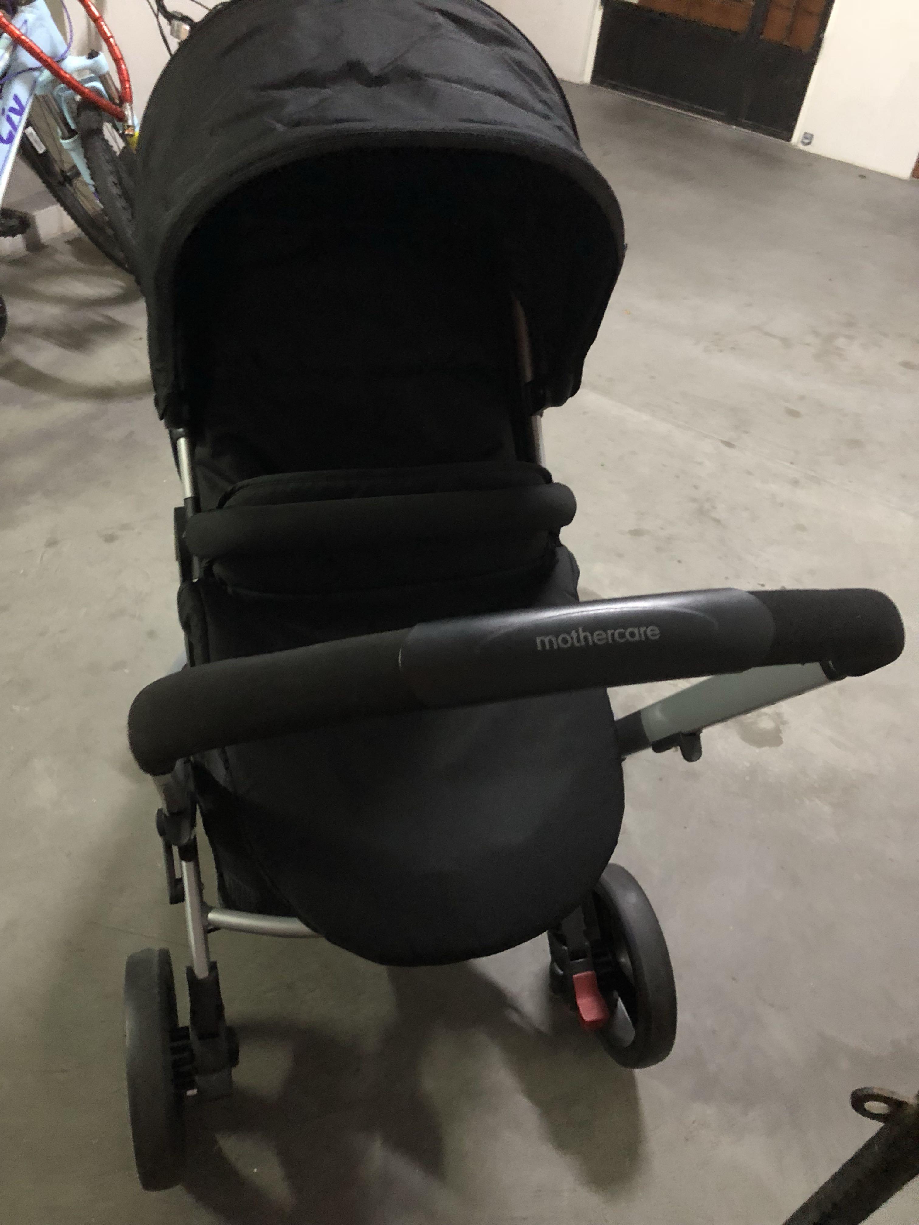Mothercare Xpedior 4 Wheels Pram Pushchair Travel System Infant Car Seat Babies Kids Going Out Car Seats on Carousell