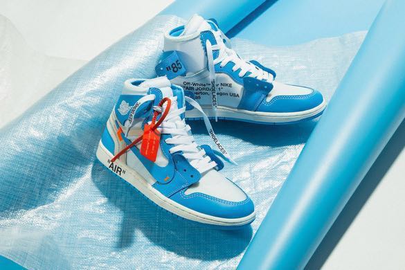 Air jordan 1 hotsell off white unc price
