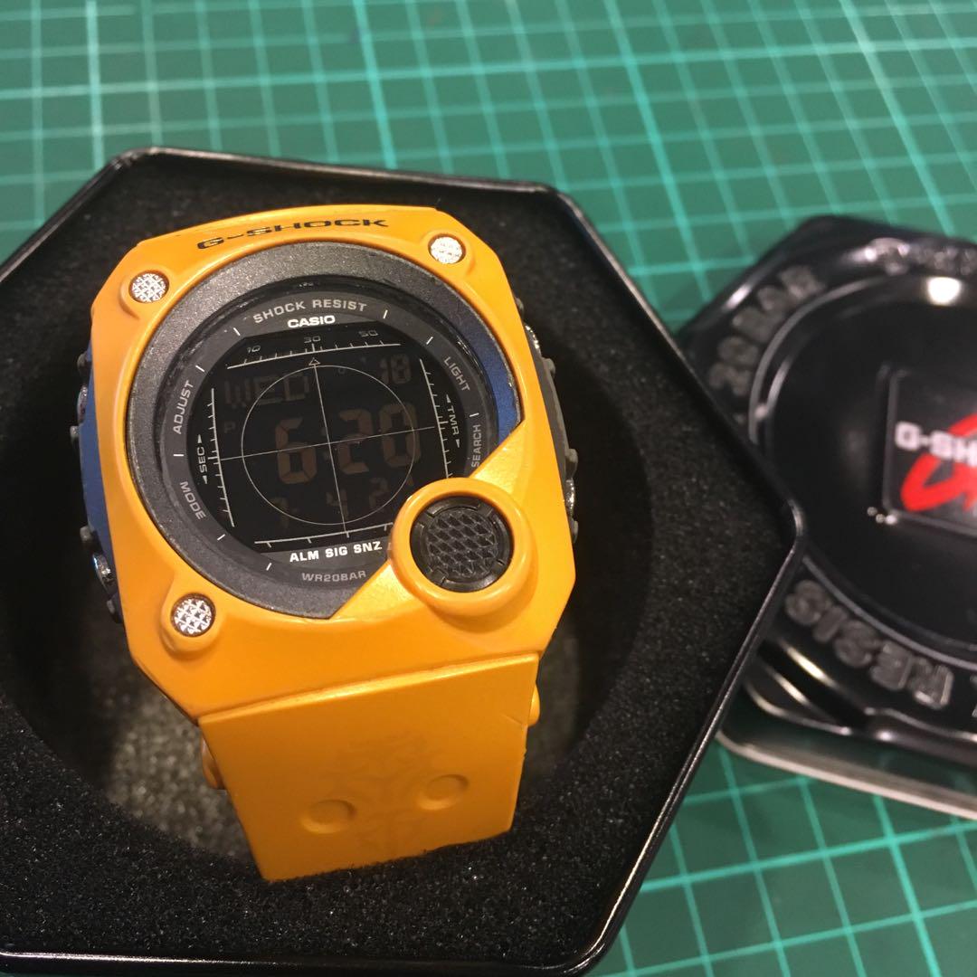 Preloved Casio Gshock G-8000 Yellow Bumblebee, Men's Fashion