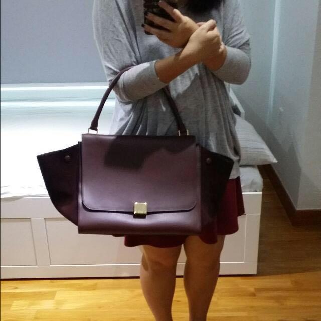 Celine trapeze sale bag price