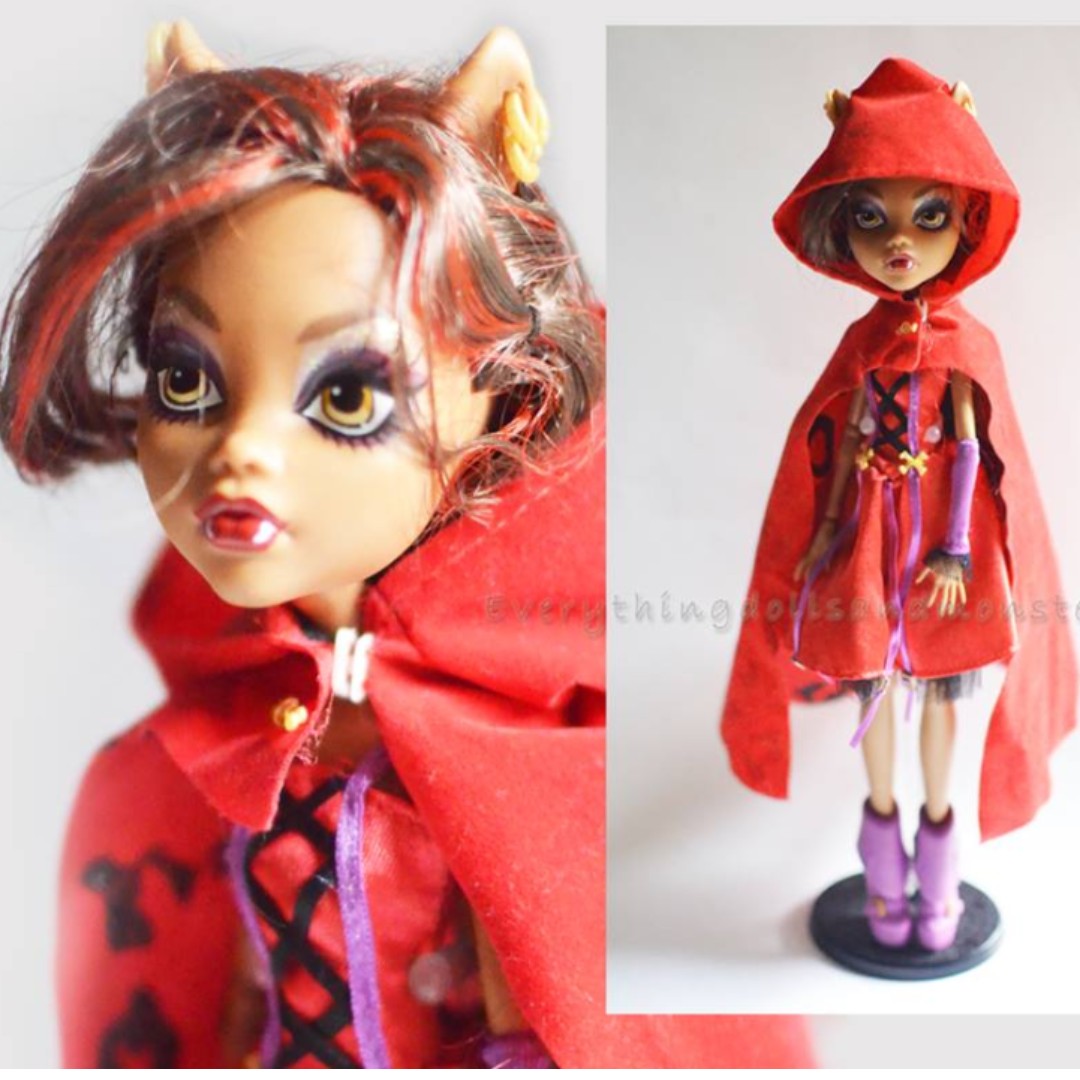 monster high little dead riding wolf