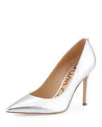 sam edelman silver heels