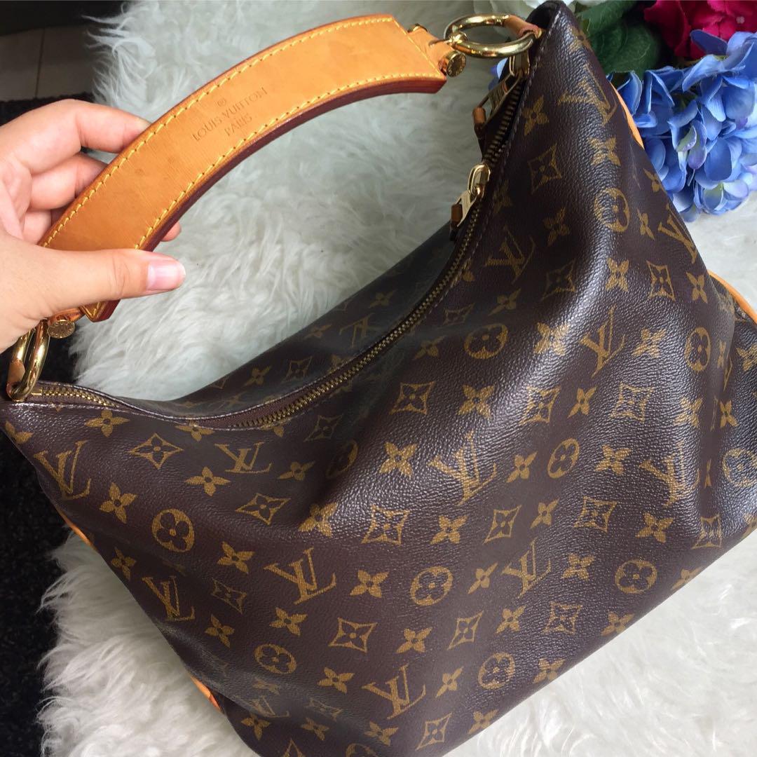 Louis Vuitton Sully MM Monogram Canvas GHW