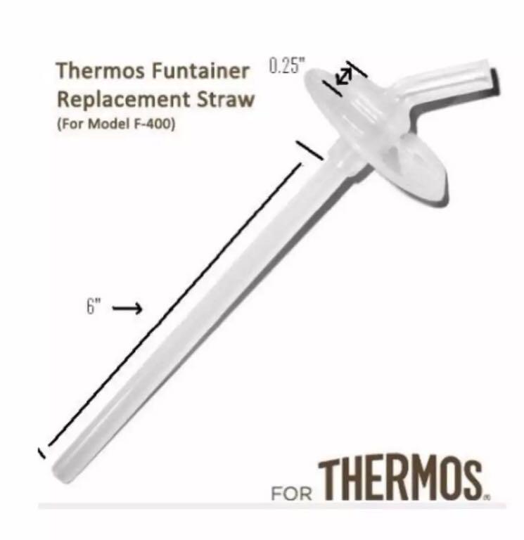 Thermos funtainer & replacement straw, Babies & Kids, Nursing & Feeding