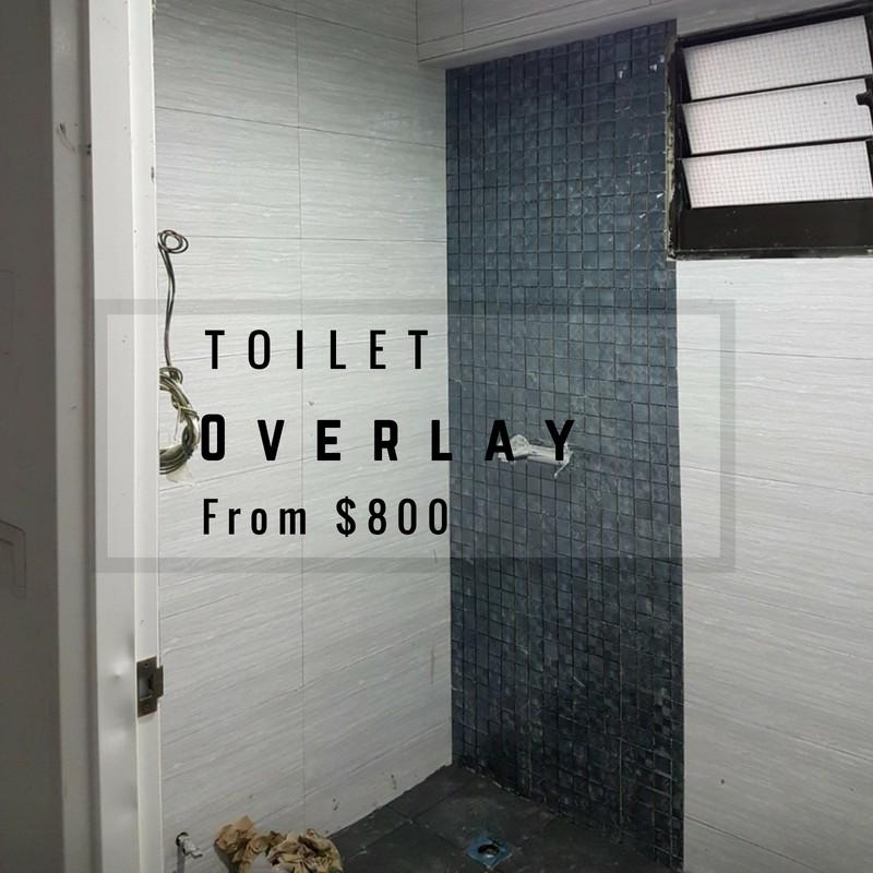 Toilet Tiling Overlay Walls And Floor Furniture Others On Carousell