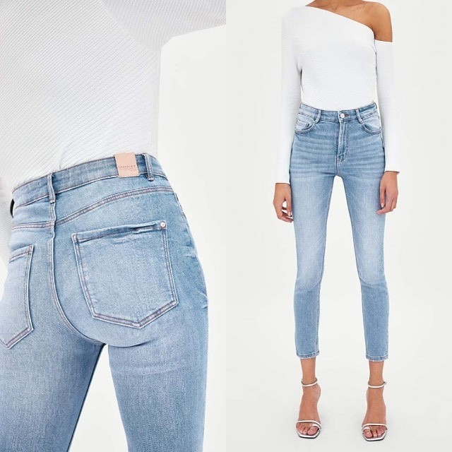 zara vintage skinny jeans