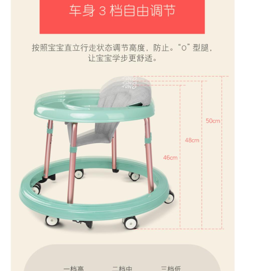 Zoko babyproof hand Baby Walker, Babies & Kids, Bathing & Changing