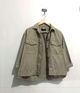 KOREAN ARMY CROP SHIRT / OUTWEAR
