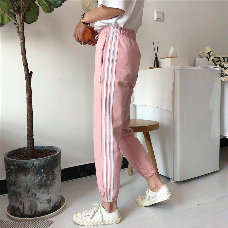 3 stripe sweatpants