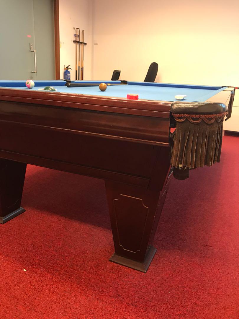 Antique Brunswick pool table 9ft, Luxury, Accessories, Others on