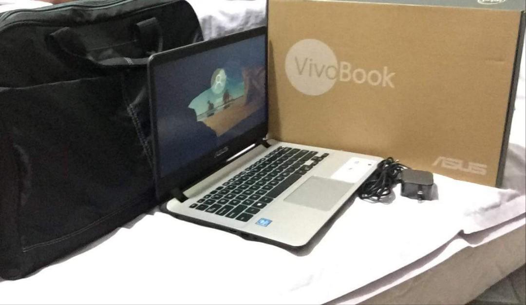 Asus Vivobook X407ma Bv049t Gold Electronics Computers On Carousell