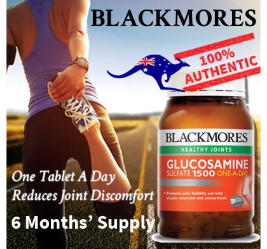 Bone Supplement (Category: Vitamins & Supplements) located in Singapore. Submitted by vpyu8668 (Listing ID 177478813, Image 1). Description: Glucosamine is naturally produced in the body and is a key component of cartilage which is necessary for normal joint function. Taking glucosamine as a supplement has been shown to be as effective as some pain medications for the long-term relief of symptoms associated with osteoarthritis. Blackmores Glucosa