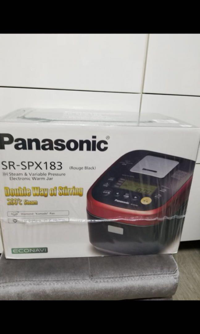 Brand new Panasonic IH rice cooker SR SPX183, 家庭電器, 廚房電器