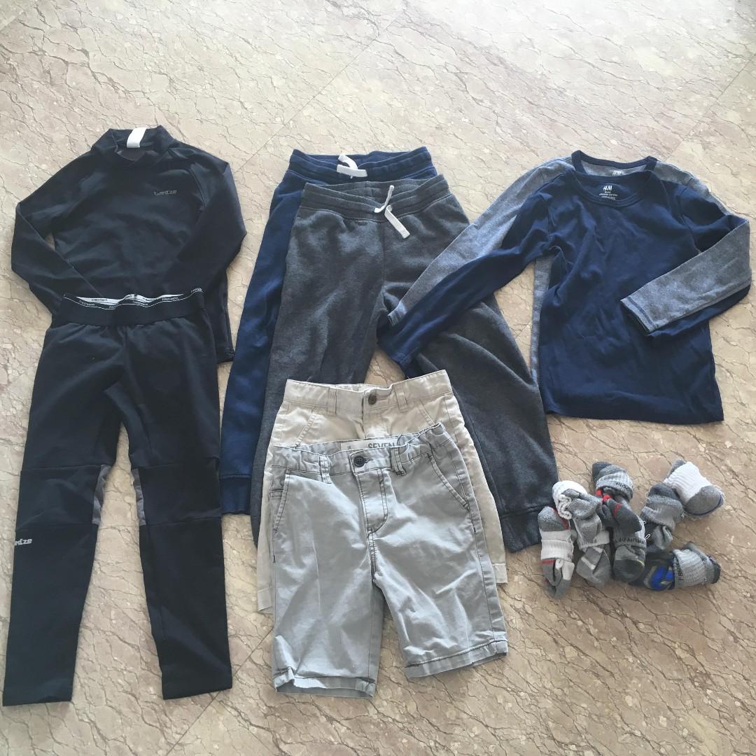 Bundle Boy Winter Clothes And Shorts 6 Or 7 Year Old Babies