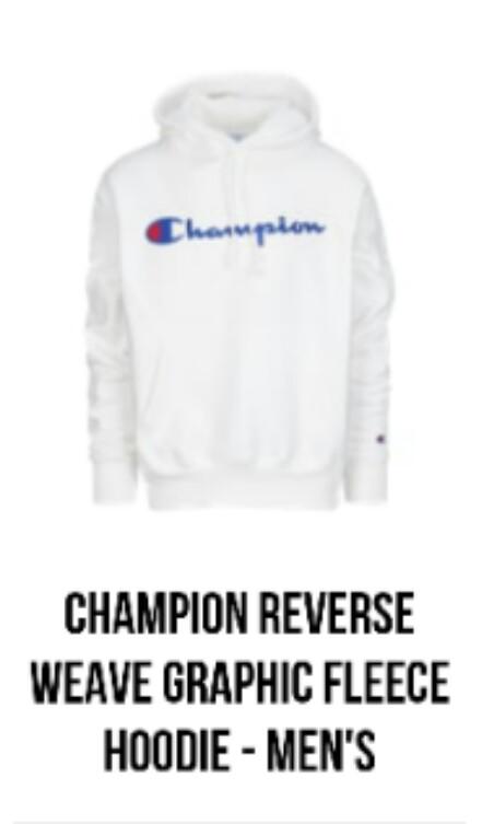 champion reverse weave graphic hoodie