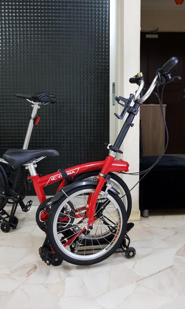 Cigna Foldable Bike like Brompton Sports Equipment Bicycles
