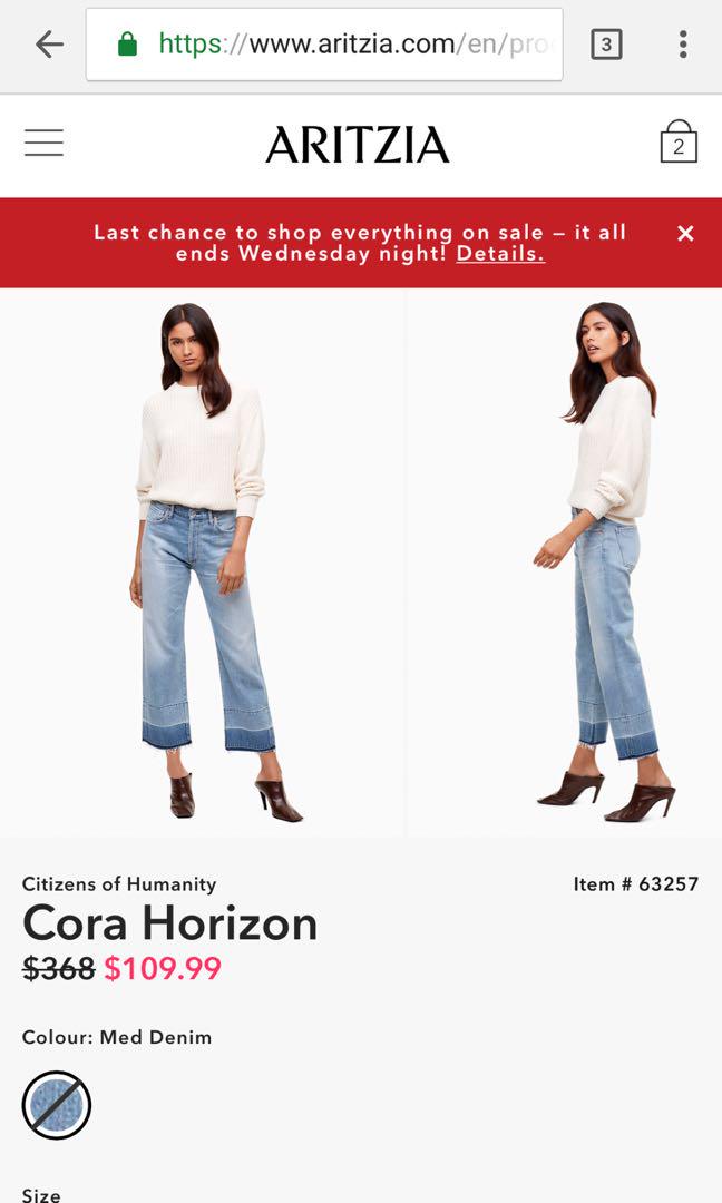 Citizens of humanity cora sales