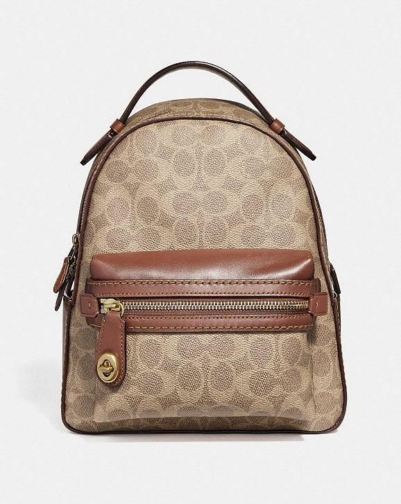 Campus backpack 23 in signature clearance canvas
