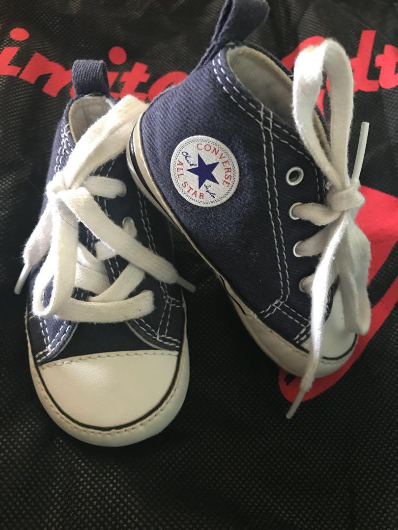 baby converse crib shoes