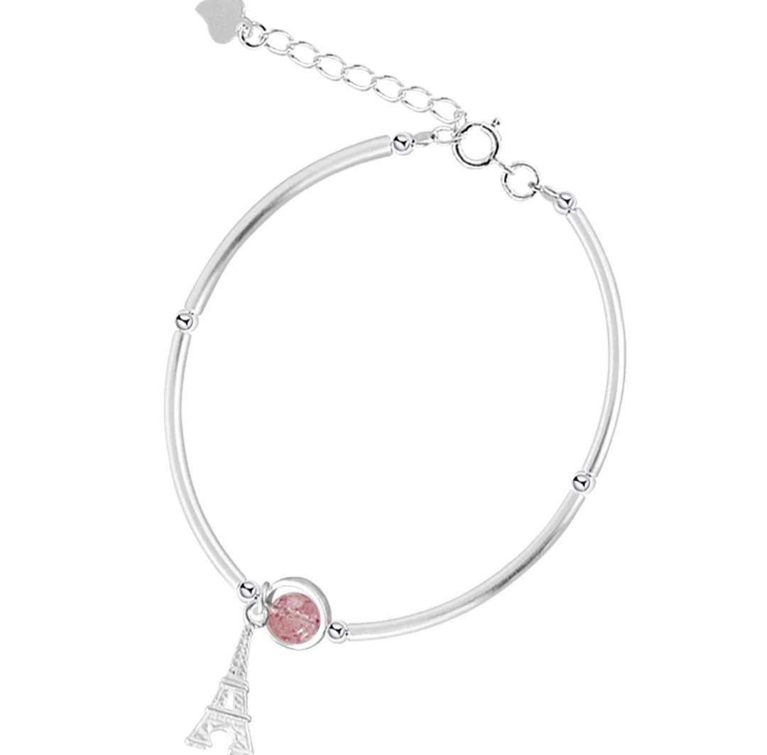 Eiffel Tower Silver Bracelet Women s Fashion Jewelry