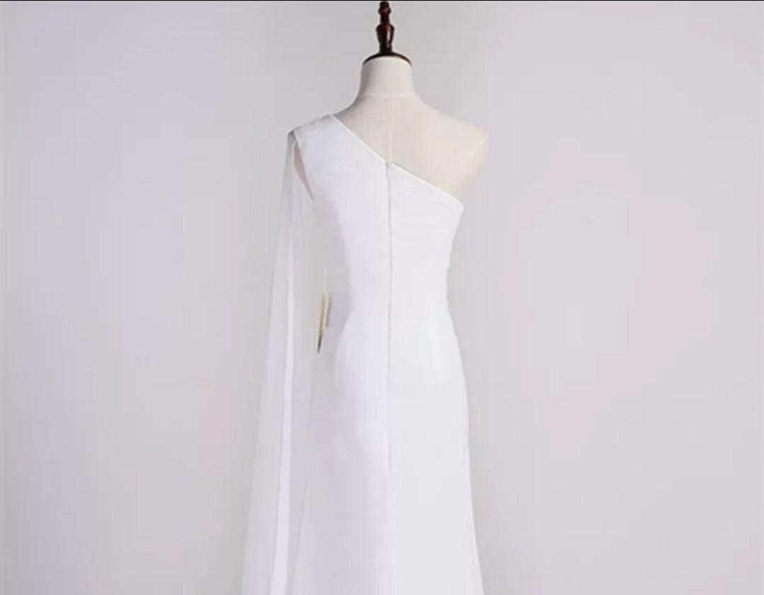 Elegant White Dressgown 1530804577 A942b765 Progressive 