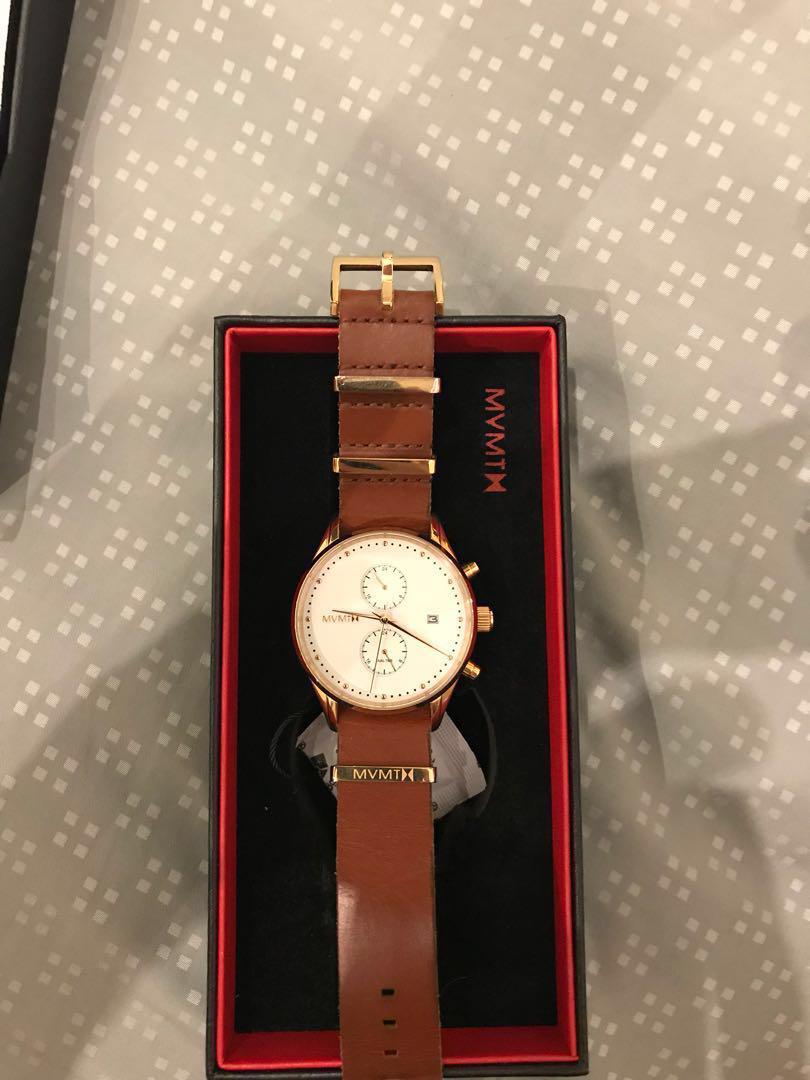 Emporio Armani MVMT VOYAGER SERIES 42 MM ROSEWOOD Mobile Phones Gadgets Wearables Smart Watches on Carousell