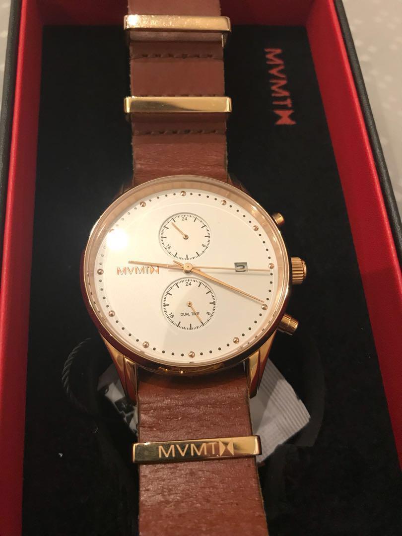 Emporio Armani MVMT VOYAGER SERIES 42 MM ROSEWOOD Mobile Phones Gadgets Wearables Smart Watches on Carousell