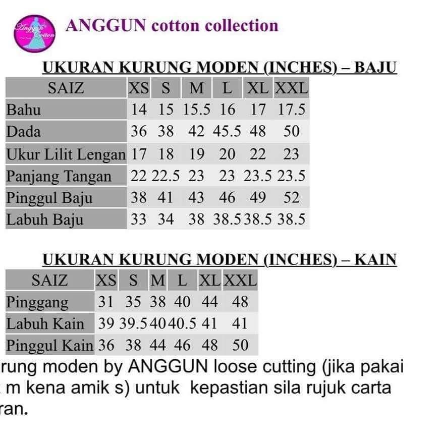 English Cotton Modern Kurung Women S Fashion Dresses Sets Traditional Ethnic Wear On Carousell