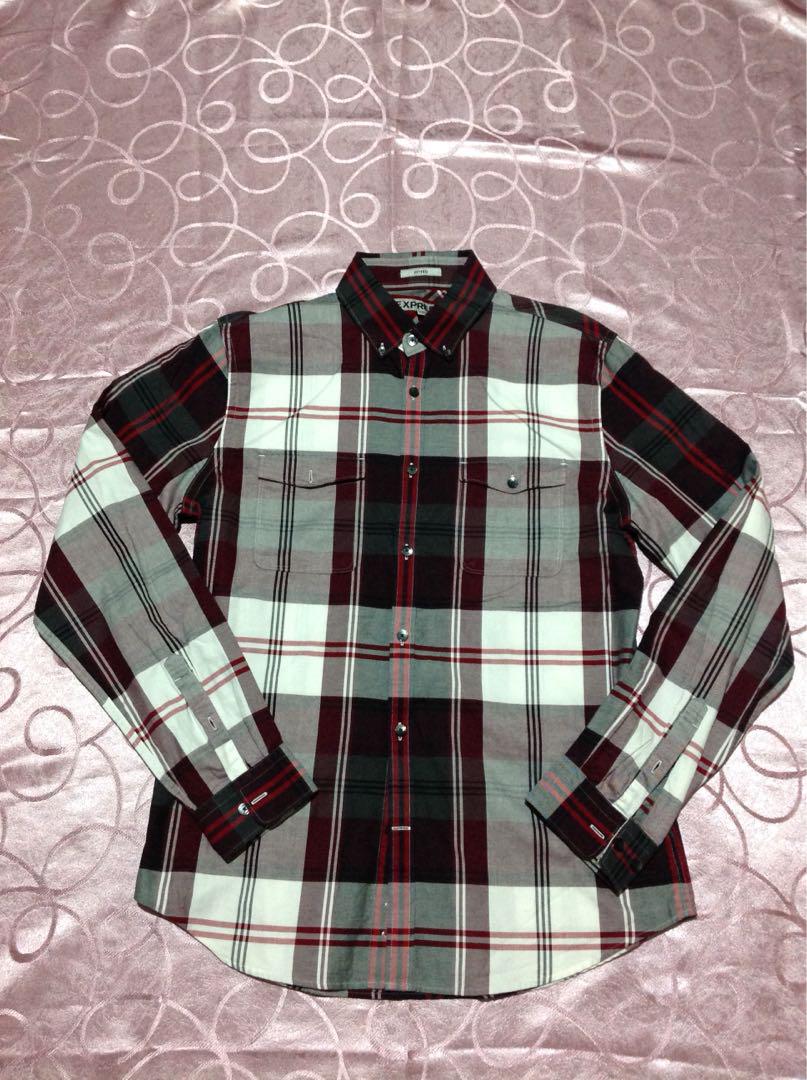 Express long sleeve polo Clearance
