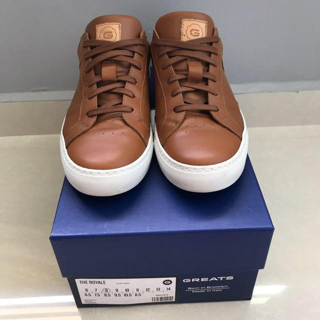GREATS - The Royale High - Cuoio Leather - Men's Shoe