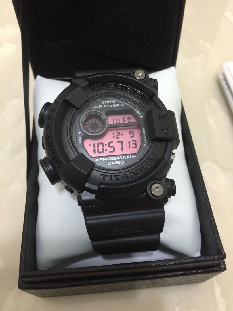 G SHOCK FROGMAN dw8200bk rare