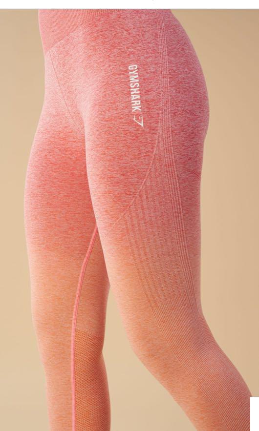Gymshark top peach ombre