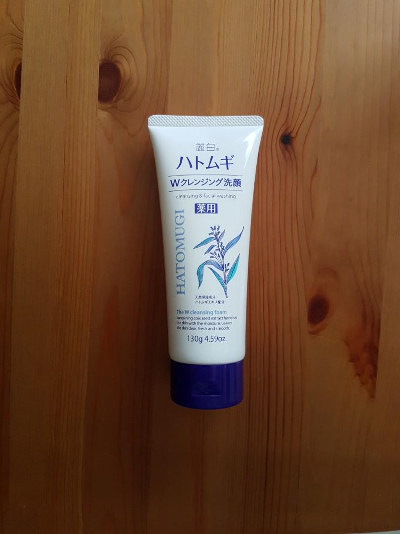 hatomugi facial foam