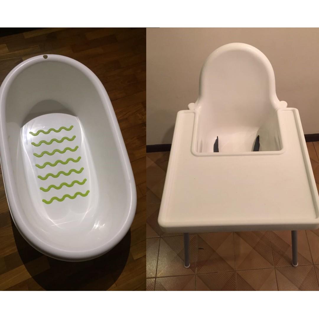 baby bath high chair
