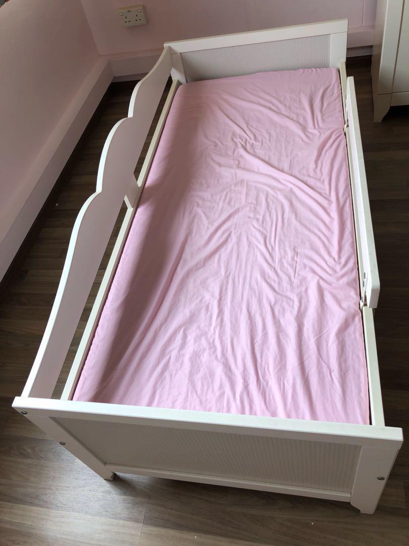 Ikea Children Bed With Leaf Canopy Furniture Beds Mattresses On Carousell