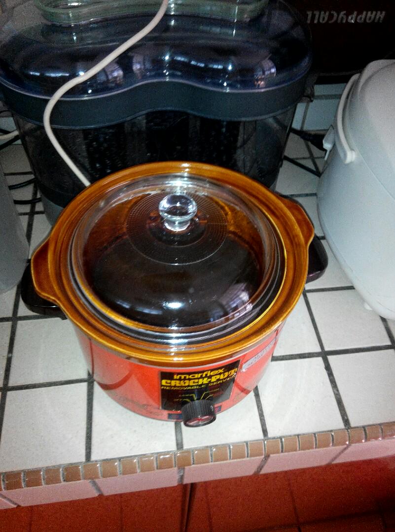 Imarflex Made in Japan slow cooker, TV & Home Appliances, Kitchen